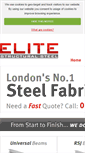 Mobile Screenshot of elitesteel.co.uk